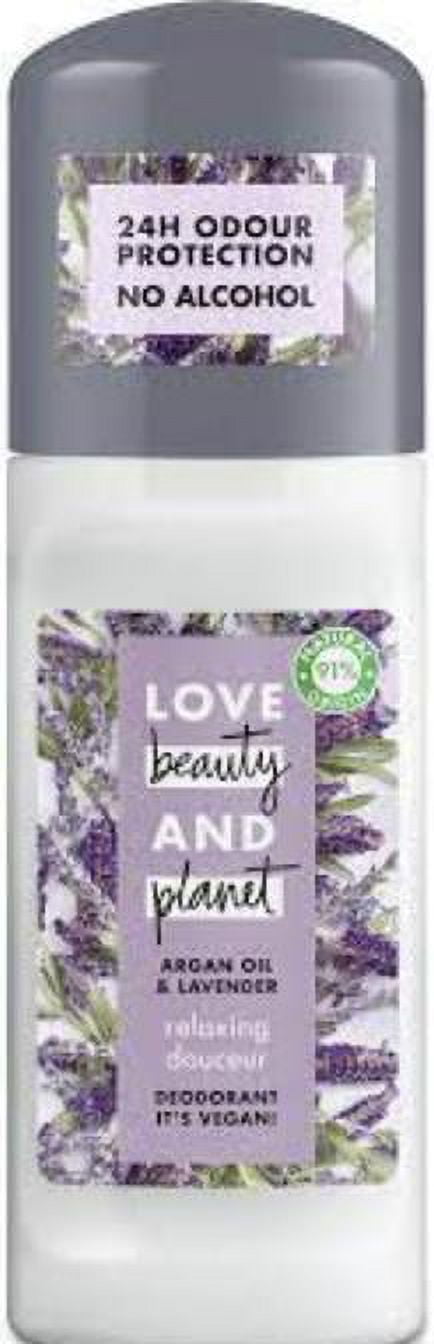 Love Beauty & Planet Relaxing Argan Oil & Lavender Roll On Deodorant 50 ml