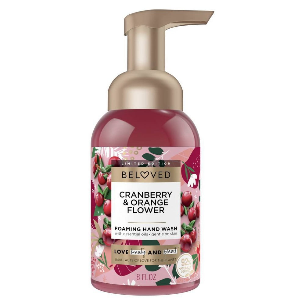 Love Beauty and Planet Beloved LE Foaming Hand Wash Cranberry & Orange Flower