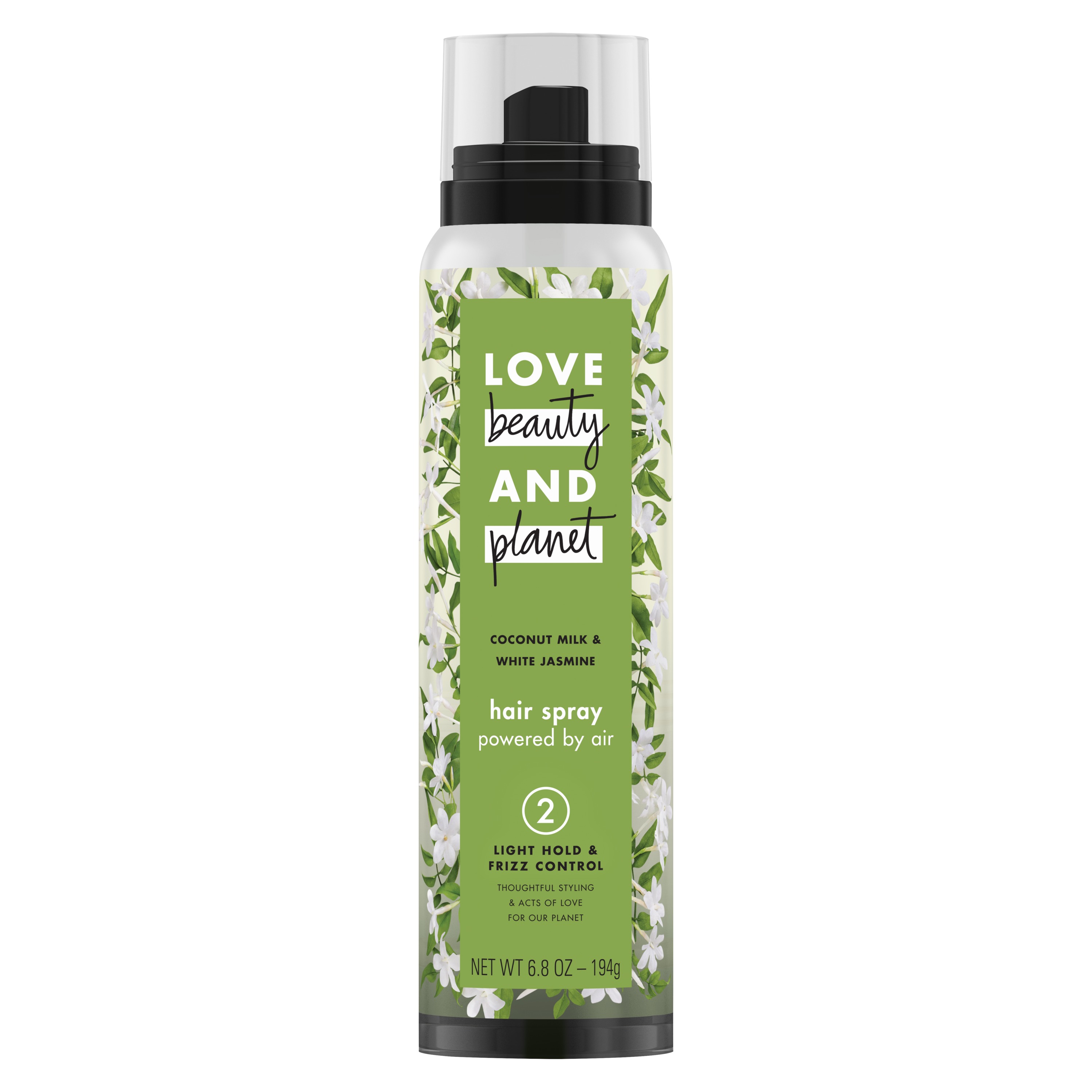 Love Beauty and Planet Coconut Milk & White Jasmine Frizz Control, Volumizing Flexible Hold Hair Spray, 6.8 oz - image 1 of 13
