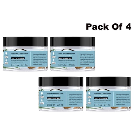 Love Beauty and Planet Coconut & Mimosa Hydrogel - 9.17 fl oz Pack Of 4