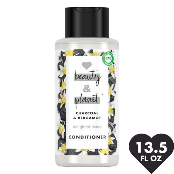 Love Beauty and Planet Daily Conditioner Charcoal & Bergamot All Hair Type, 13.5 oz