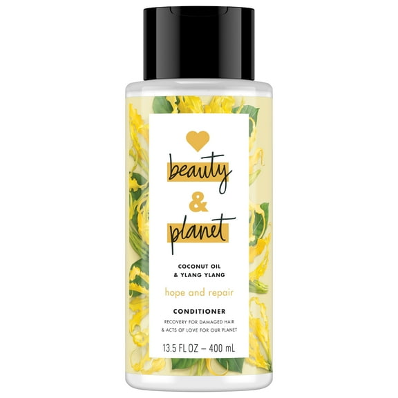 Love Beauty and Planet Daily Conditioner Damaged Hair, Coconut Oil & Ylang Ylang, 13.5 fl oz