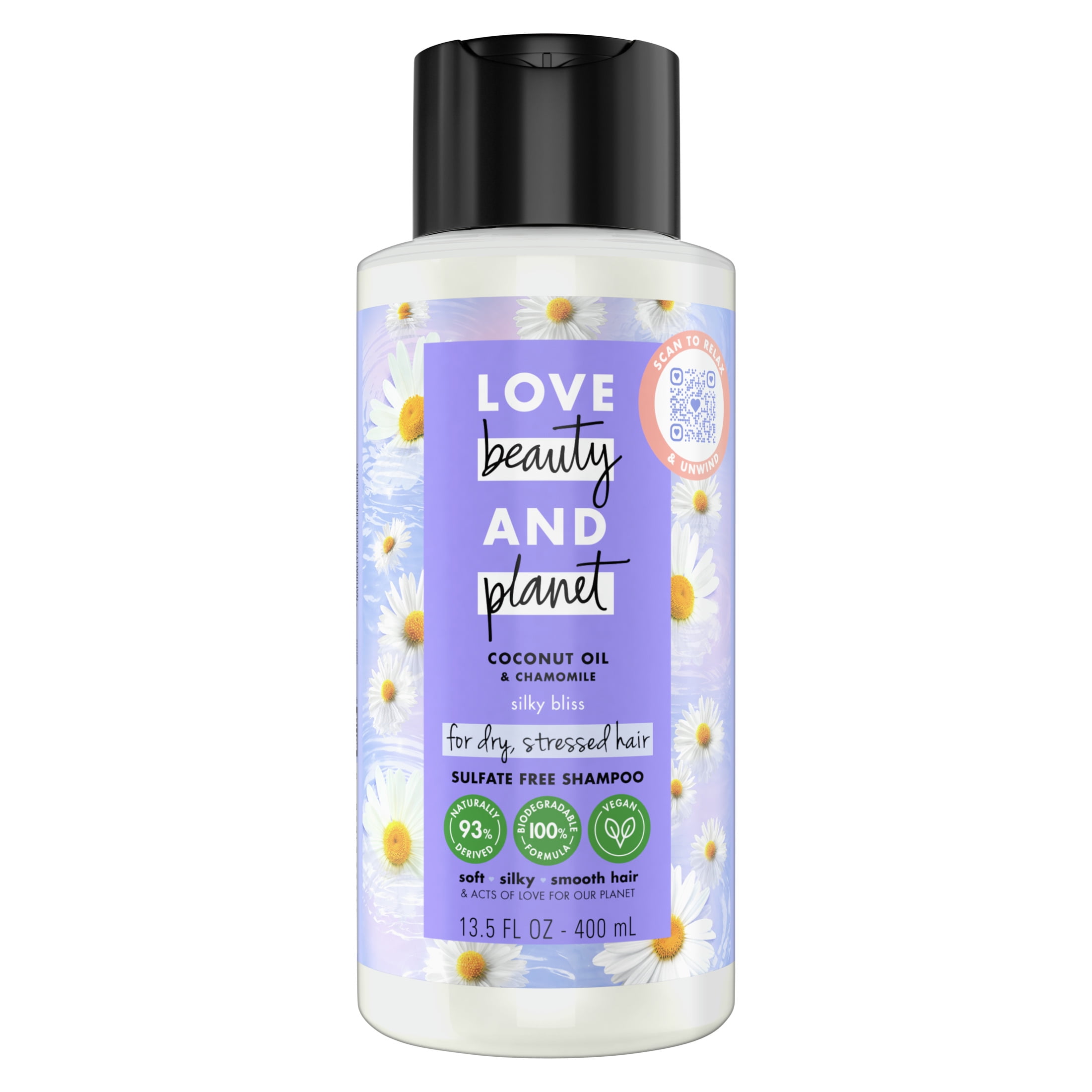 Love Beauty and Planet Daily Shampoo with Coconut Oil, Chamomile for ...