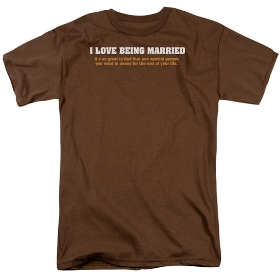 - Love Being Married - Short Sleeve Shirt - XX-Large