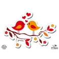 thumbnail image 1 of Love Birds - 12" Vinyl Sticker Waterproof Decal, 1 of 1