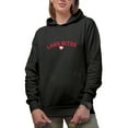 thumbnail image 1 of Love Bites Romantic Holiday Perfect Gift, Black Hooded Sweatshirt or Hoodie, Medium, 1 of 5