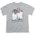 thumbnail image 1 of Love Boat Dig The Uniform Youth 18/1 T-Shirt Silver, 1 of 2