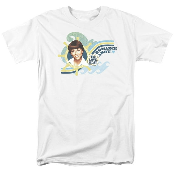 Love Boat Romance Ahoy Officially Licensed Adult T-Shirt 3XL