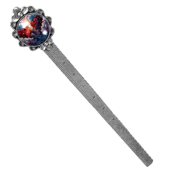 Love Book Lover's Delight: Vintage Silver Lace-Edged Bookmark - a Must-Have Reading Accessory