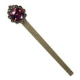 thumbnail image 1 of Love Bookmarks, the Reading Accessories: Lace Bookmark in Antique Bronze for Book Lovers and Readers, 1 of 5