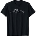 thumbnail image 1 of Love Books Heartbeat T-shirt T-Shirt, 1 of 4