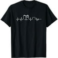 thumbnail image 1 of Love Books Heartbeat T-shirt T-Shirt, 1 of 3