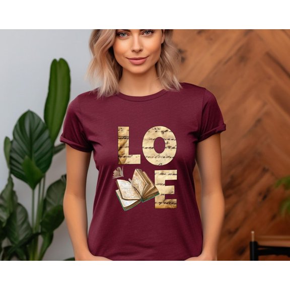 Love Books Shirt, Book Lover Shirt, Bookish Valentines Shirt, Reading Shirt, Book Lover Gifts, Librarian Shirt, Book Lover Gift, Bookish Tee All Size S-5Xl