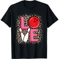 thumbnail image 1 of Love Bowling Cute Bowling Women Girls Bowler T-Shirt, 1 of 3