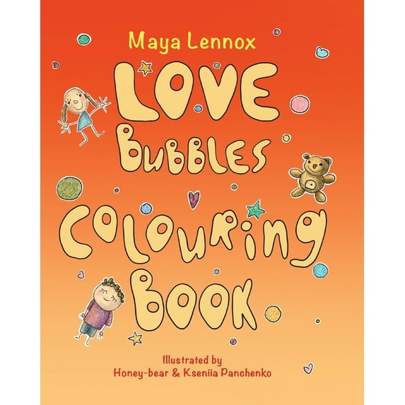 Love Bubbles Colouring Book, (Paperback)