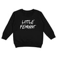 thumbnail image 1 of Love Bubby Long Sleeve Sweatshirt for Kids ? Little Feminist (Black, 2T), 1 of 8