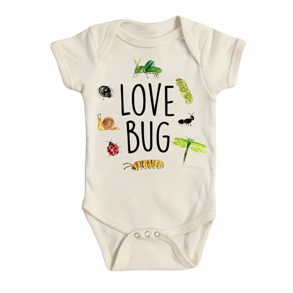 Love Bug All Newborn Baby Bodysuit