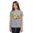 thumbnail image 1 of Love Bug Car Shirt for Girls – Cute & Trendy Vintage Car T-Shirt for Kids, Youth Short Sleeve T-Shirt (Athletic Heather, M), 1 of 1