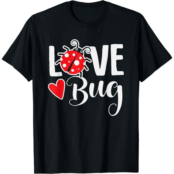 Love Bug Cute Valentine's Day Party Ladybug T-Shirt