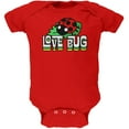 thumbnail image 1 of Love Bug Ladybug Retro 70s Soft Baby One Piece Red 0-3 M, 1 of 1