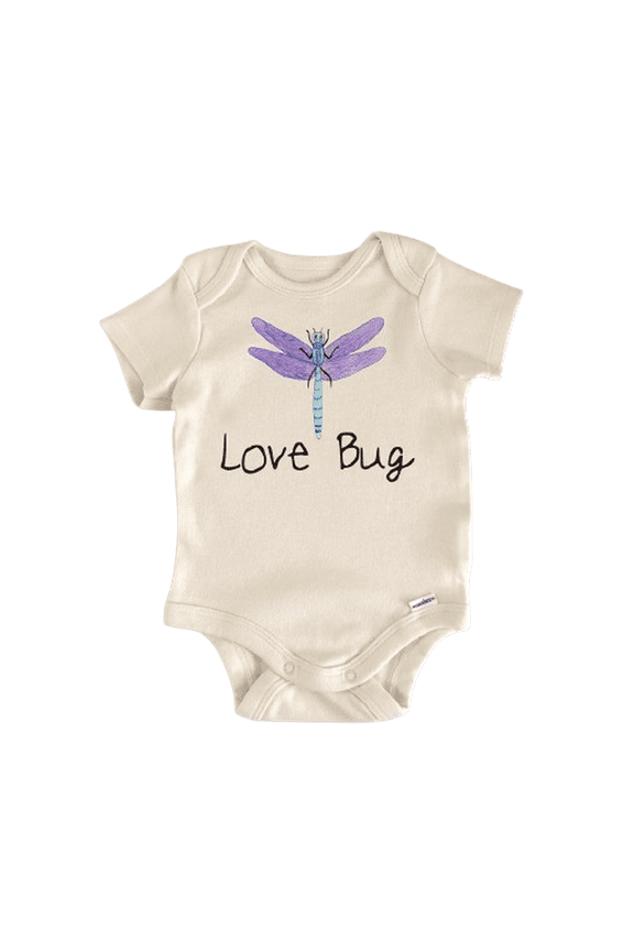 Love Bug Newborn Baby Bodysuit