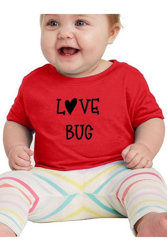 Love Bug T-Shirt Infant -Smartprints Designs, 6 Months