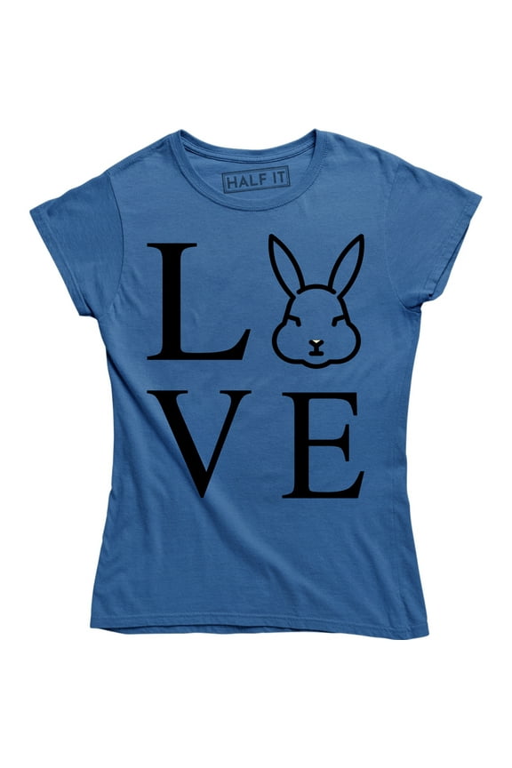 Love Bunny Happy Easter Cute Easter Bunny Women Gift Idea T-Shirt