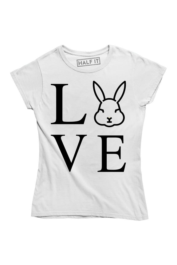 Love Bunny Happy Easter Cute Easter Bunny Women Gift Idea T-Shirt