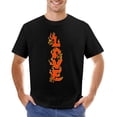 thumbnail image 1 of Love Butterfly Vintage T-shirt Mens Cotton Classic Crewneck Short Sleeve Tees Unisex Black XL, 1 of 5