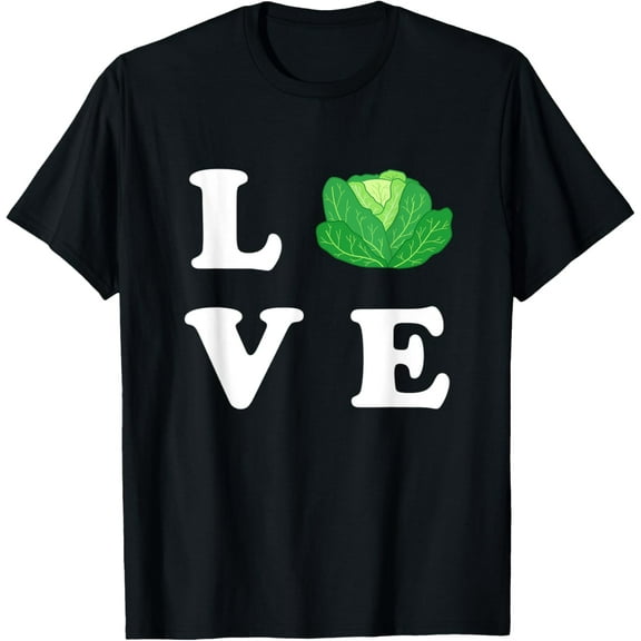 Love Cabbages, Cabbage graphic T-Shirt