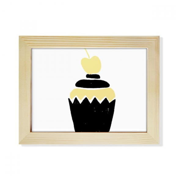 Love Cake Cheery Quote Style Desktop Photo Frame Picture Art Decoration Painting 6x8 inch