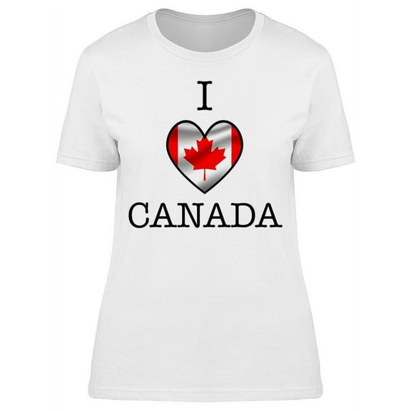 Love Canada T-Shirt Women -Image by Shutterstock, Female Small