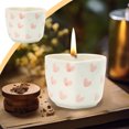 thumbnail image 1 of Love Candle Cup Pillar Candles Holders Candle Holder for Decoration Heart Candlestick Holders Taper Candles Wedding Decor Banquets Candle Holder Red Ceramics Fresh Dinner Party Candlestick Holders, 1 of 6