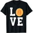 thumbnail image 1 of Love Cantaloupe Melon Apparel Muskmelon Lover T-Shirt, 1 of 4