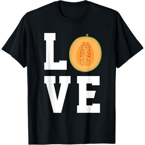 Love Cantaloupe Melon Apparel Muskmelon Lover T-Shirt
