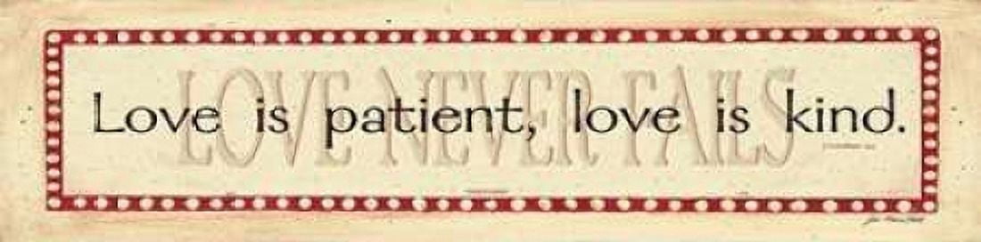 Love Canvas Art - Jo Moulton (12 x 36)