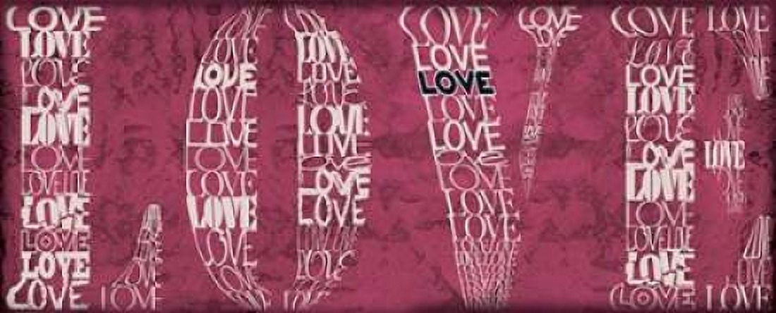 Love Canvas Art - Lisa Wolk (10 x 20)