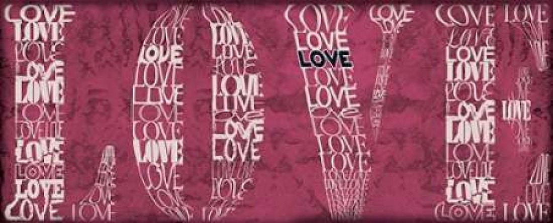 Love Canvas Art - Lisa Wolk (24 x 48)