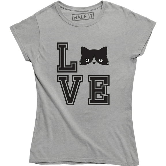 Love Cat Face Funny Cutie Cute Kitten Animal Pet LoverWomen's T-Shirt