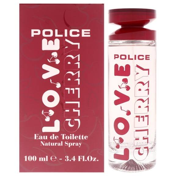 Love Cherry by Police for Women - 3.4 oz EDT Spray