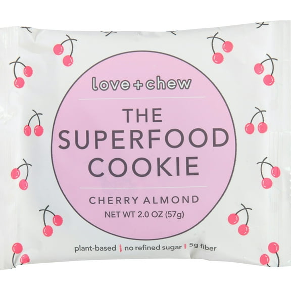 Love Chew Cookie Cherry Almond 2 oz (Pack Of 12)
