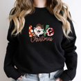 thumbnail image 1 of Love Christmas Merry Christmas St. Nick Claus Holiday 2022 Graphic SW2621 Unisex Sweatshirt, Up to Size 5XL, 1 of 2