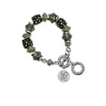 thumbnail image 1 of Love Circle Fall Crystal Bead Charm Bracelet, 1 of 1