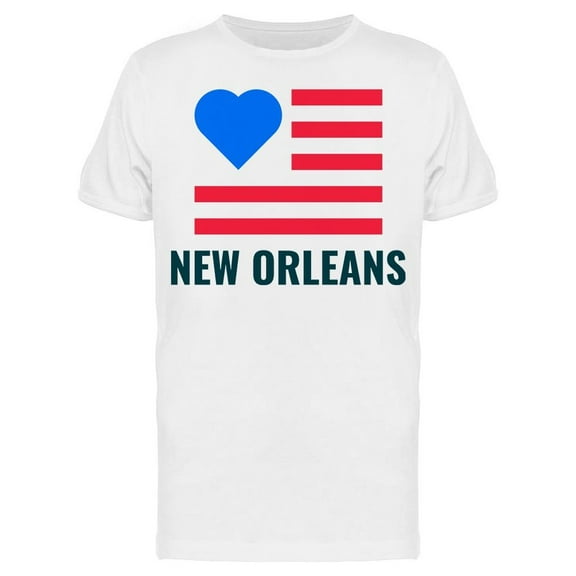 Love City New Orleans T-Shirt Men -Image by Shutterstock, Male Large