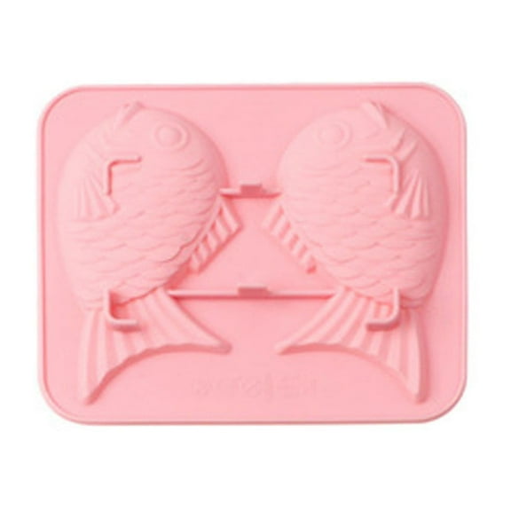 Love Cookie Cutter 3D Fish Shape Silicone Cake Chocolate Mold Diy Handmade Baking Mold