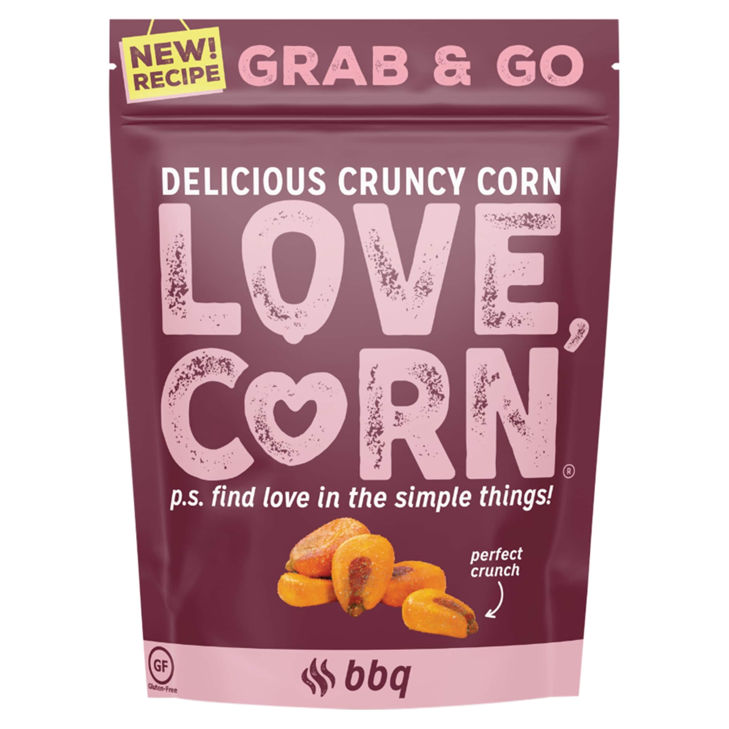 Love,Corn Bbq Roasted Corn Snack 45G, Imported from Britain - Walmart.com