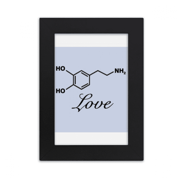 Love Couple Checal Structure Molecule Desktop Photo Frame Picture Display Art Painting Exhibit