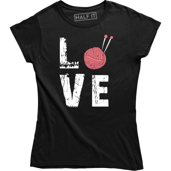 Love - Crochet Yarn Gift For Mother's Day Women's T-Shirt