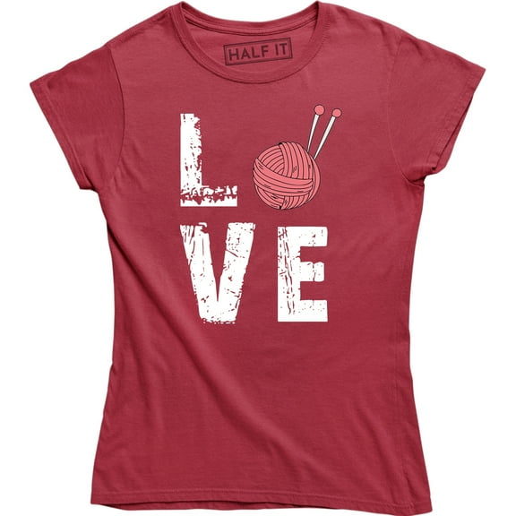 Love - Crochet Yarn Gift For Mother's Day Women's T-Shirt