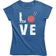 thumbnail image 1 of Love - Crochet Yarn Gift For Mother's Day Women's T-Shirt, 1 of 4